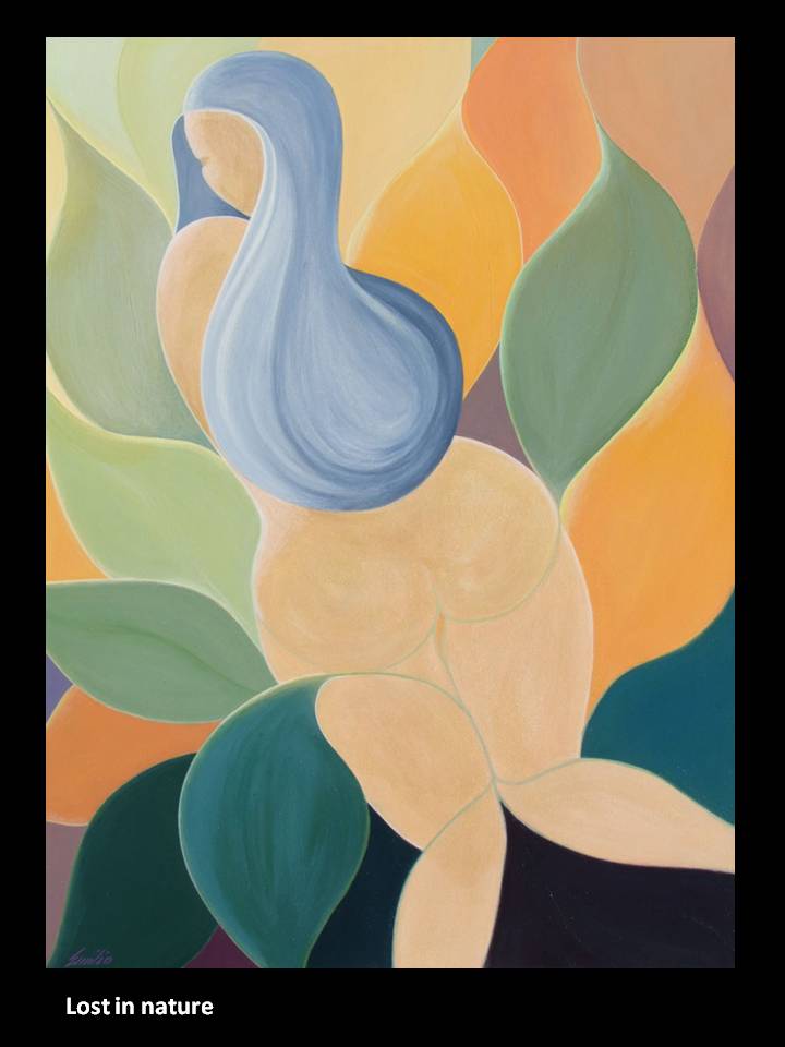 acrylic_Lost in nature..