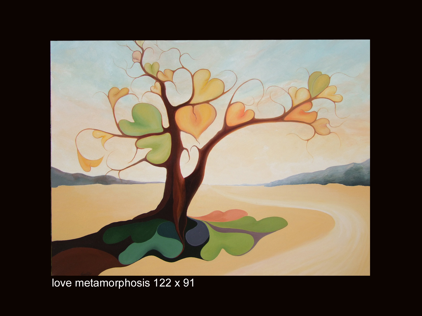 acrylic_Love metamorphosis_122x91aa